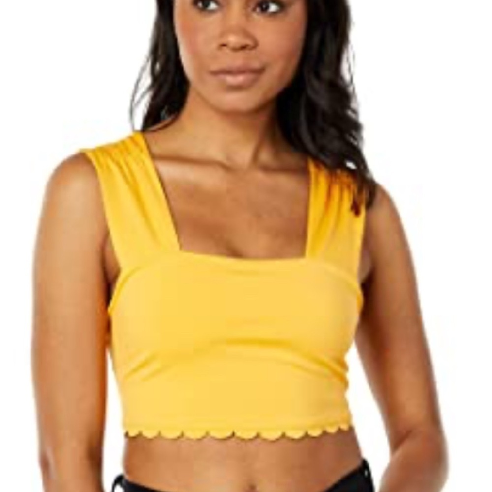 FP Movement by Free People Vibrant Yellow top